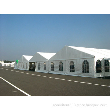 100-500 People Outdoor Exhibition Show Fair Tent with Glass Wall